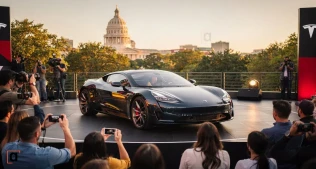 Tesla Roadster 16 Oktyabrda Texasda İlk Dəfə İctimaiyyətə Tanıdılacaq!