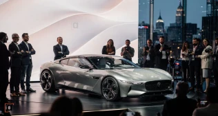 New Yorkda İlk Dəfə: Jaguar Type 01 Elektrik Avtomobili Səhnəyə Çıxdı